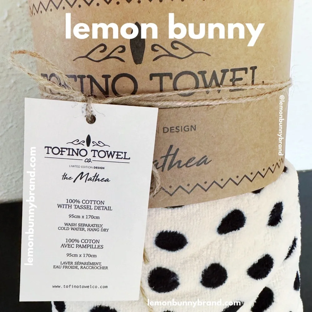 Tofino Towel Co. The Mathea Beach Towel (Limited Edition) Brand New NWT